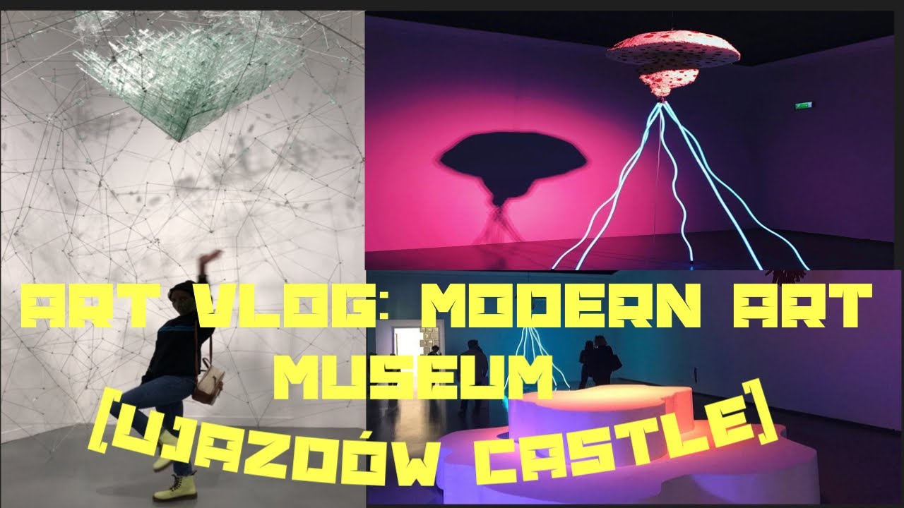 ART VLOG: Modern Art Museum(Ujazd&oacute;w Castle)  [Warsaw, Poland]