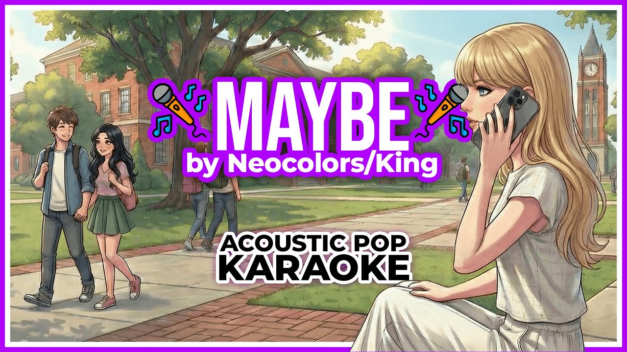 Maybe by King / Neocolors - HAILINA Acoustic Pop Cover Karaoke
