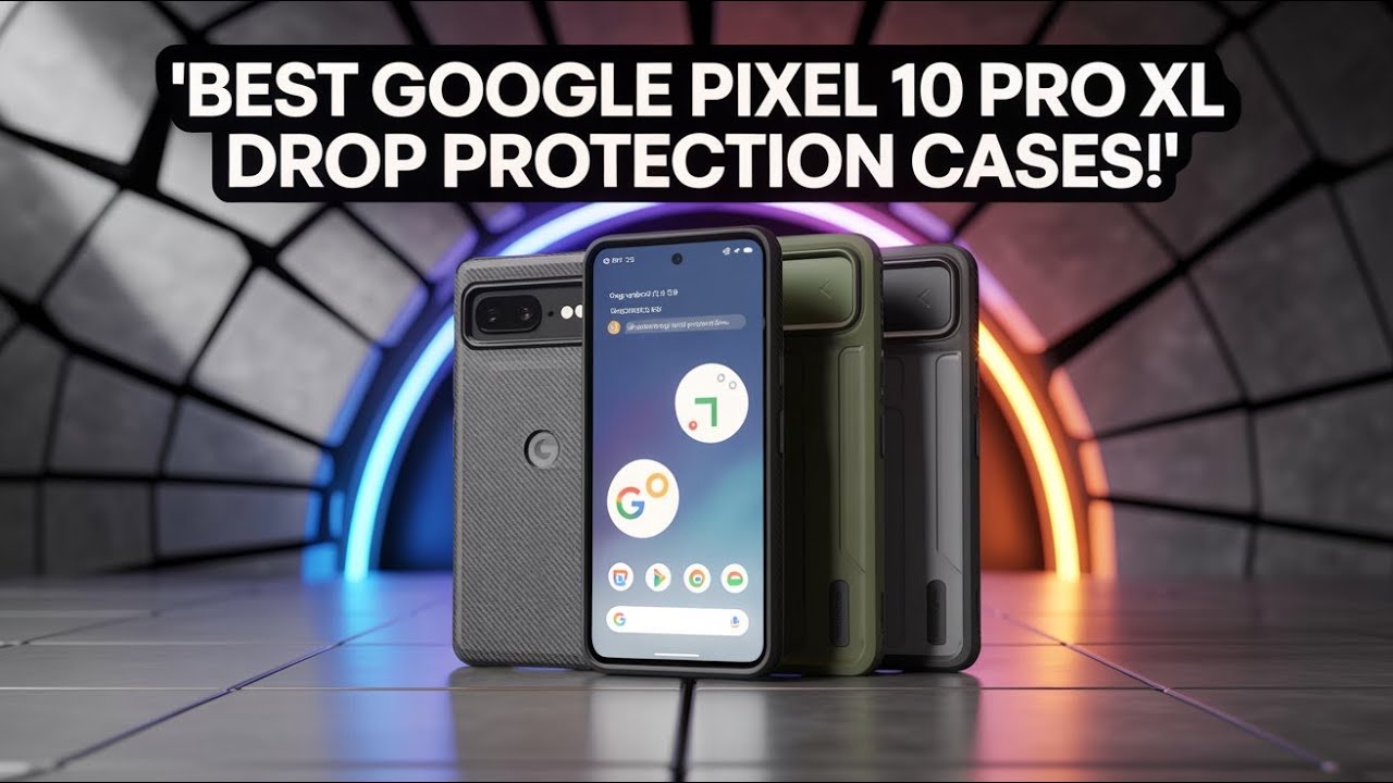 Top 5 Best Google Pixel 10 Pro XL Drop Protection Cases!🔥