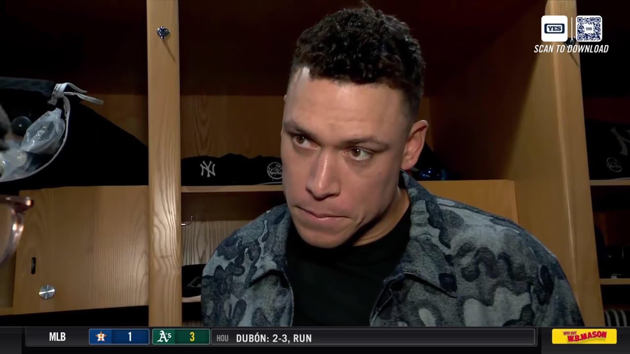 Aaron Judge on his record-setting streak, team's expectations