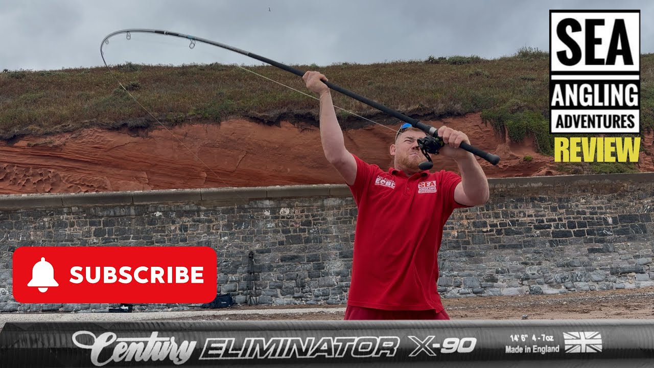 Century Sea Fishing -  Eliminator X90 Rod review - Casting - Sea Fishing Uk - Sea Angling Adventures