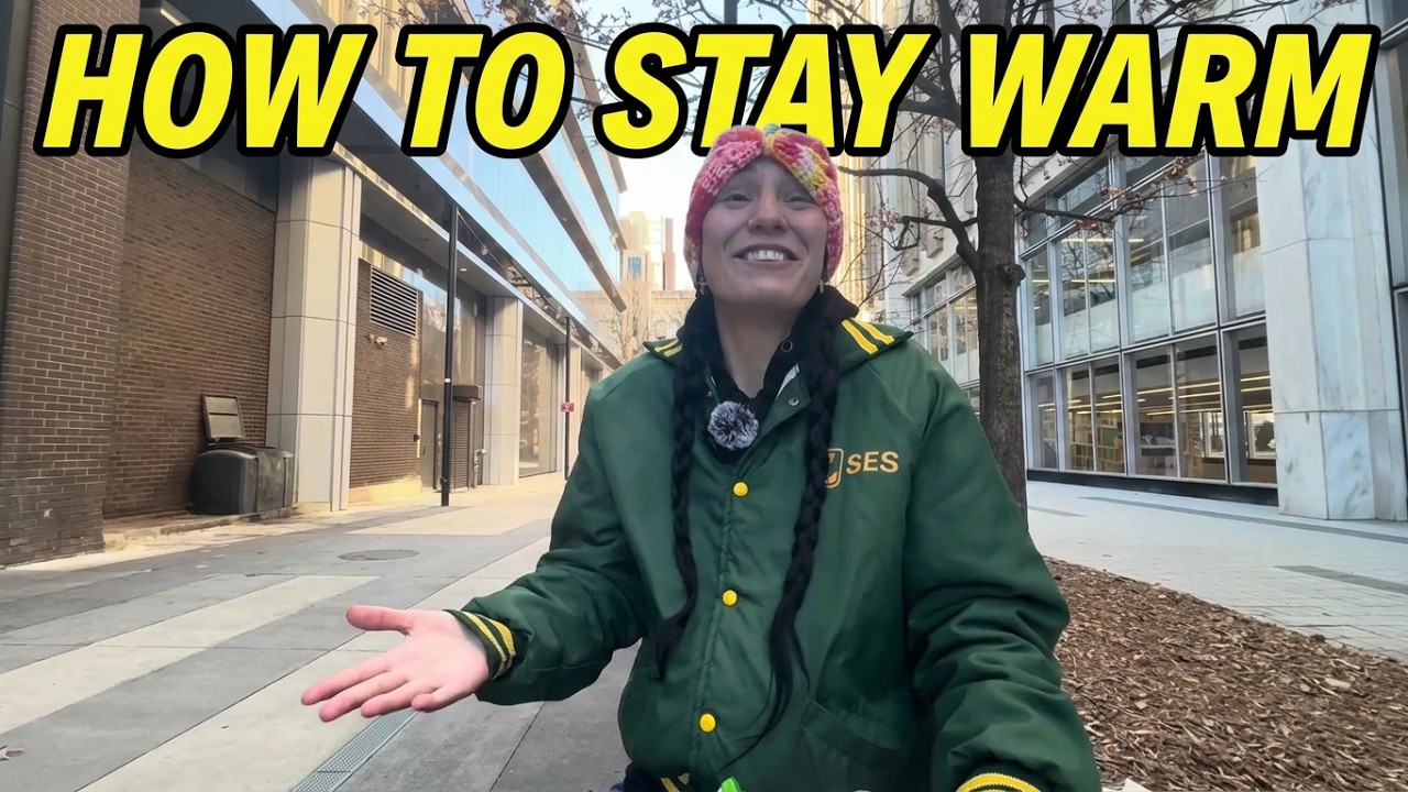 Catching up with Aloria, sleeping on the streets and cuddling to stay warm with strangers