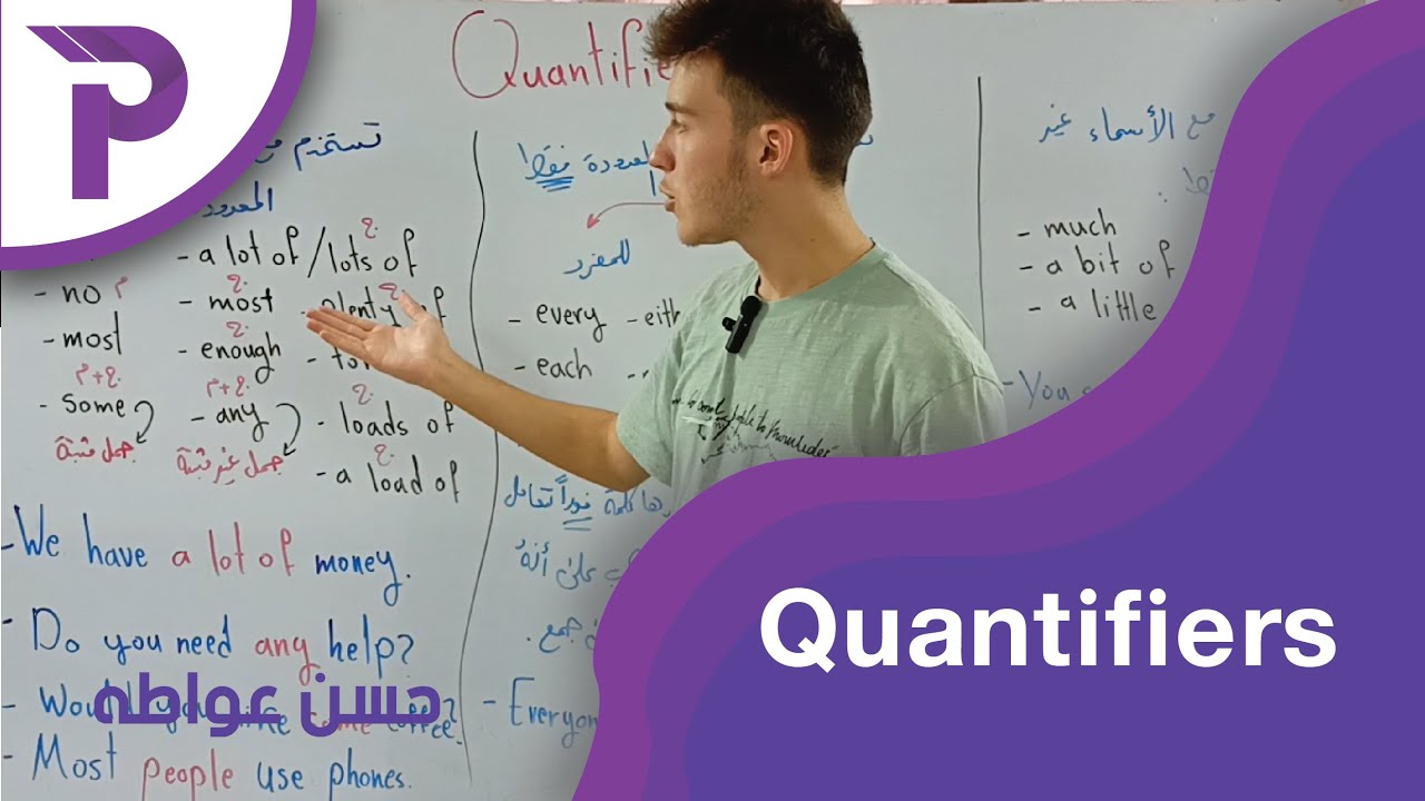 أساسيات في اللغة الانكليزية || محددات الكمية