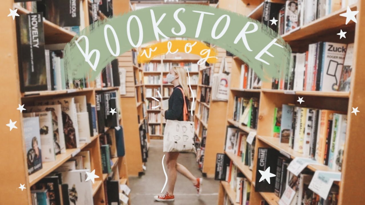 BOOK SHOPPING || a Portland reading vlog 📚