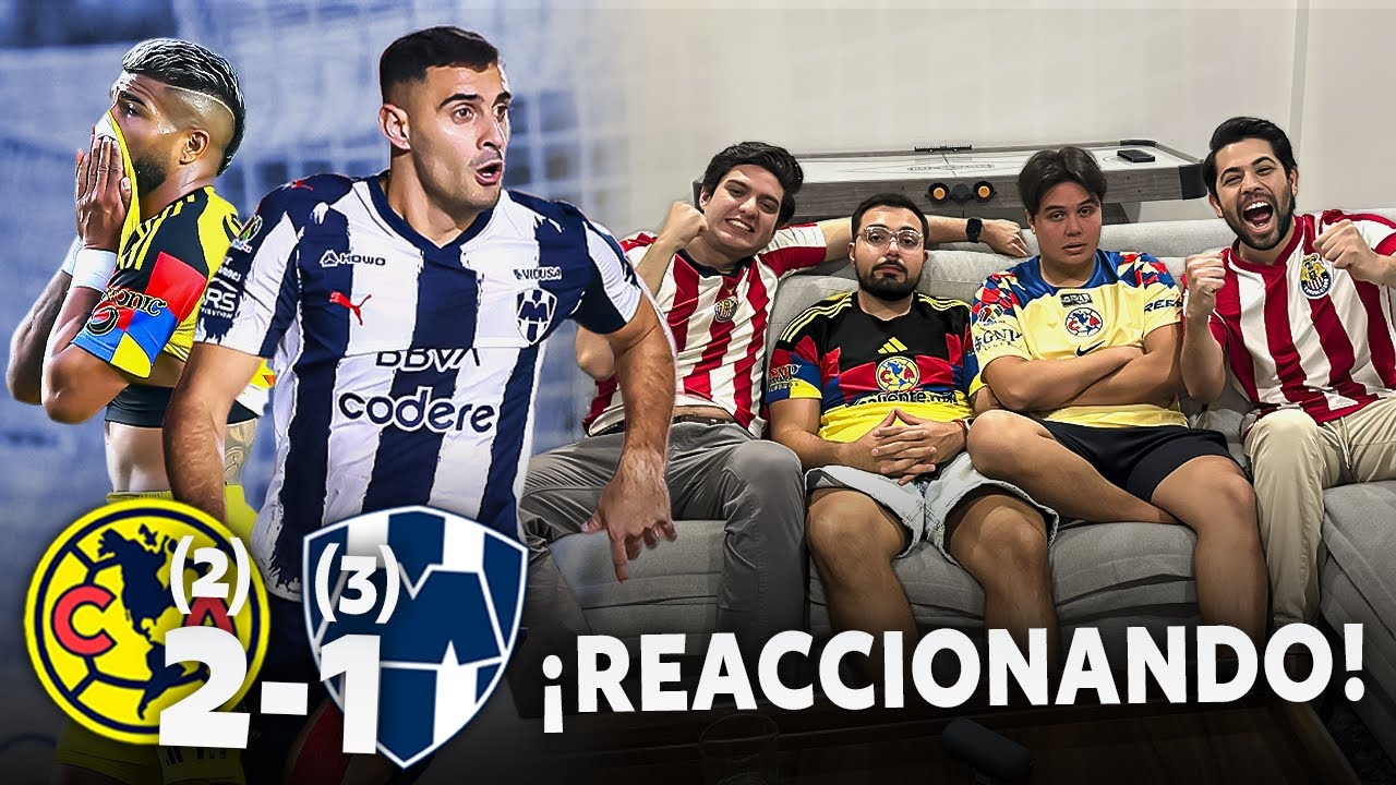 REACCIÓN A LA ELIMINACIÓN DEL AMERICA CONTRA 10 HOMBRES DEL MONTERREY // SOCIOS DE LA REDONDA