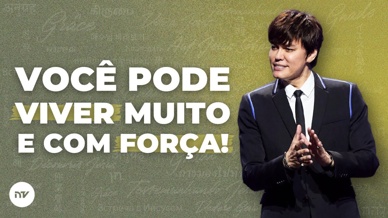 Viva Muito, Viva Forte — Como caminhar com saúde divina | Joseph Prince | New Creation TV Português