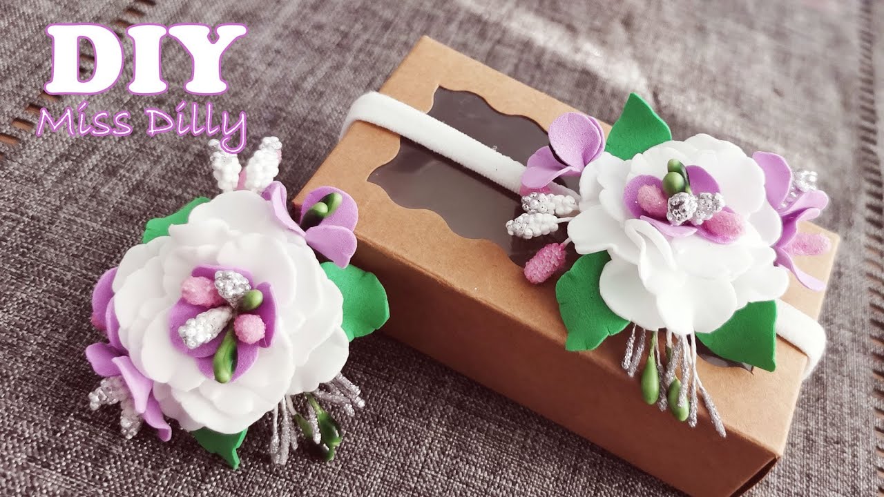 Flower Craft Ideas with Foam Sheet🌸Easy Flowers🌸Eva foam flowers ideas #131