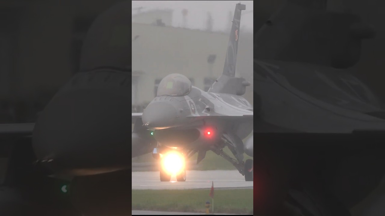 Lockheed Martin F-16 Fighting Falcon Polish Air Force #reghunter #aviation #f16 #avgeek #spotting