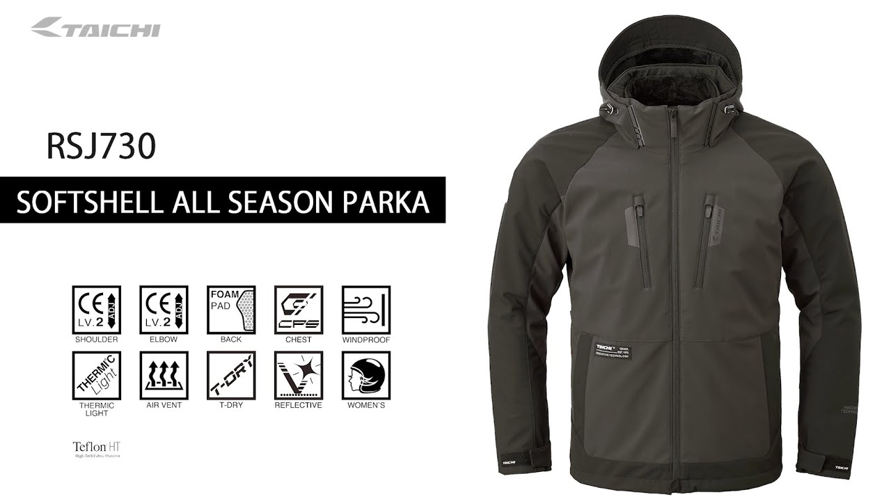 【TAICHI】RSJ730 SOFTSHELL ALL SEASON PARKA