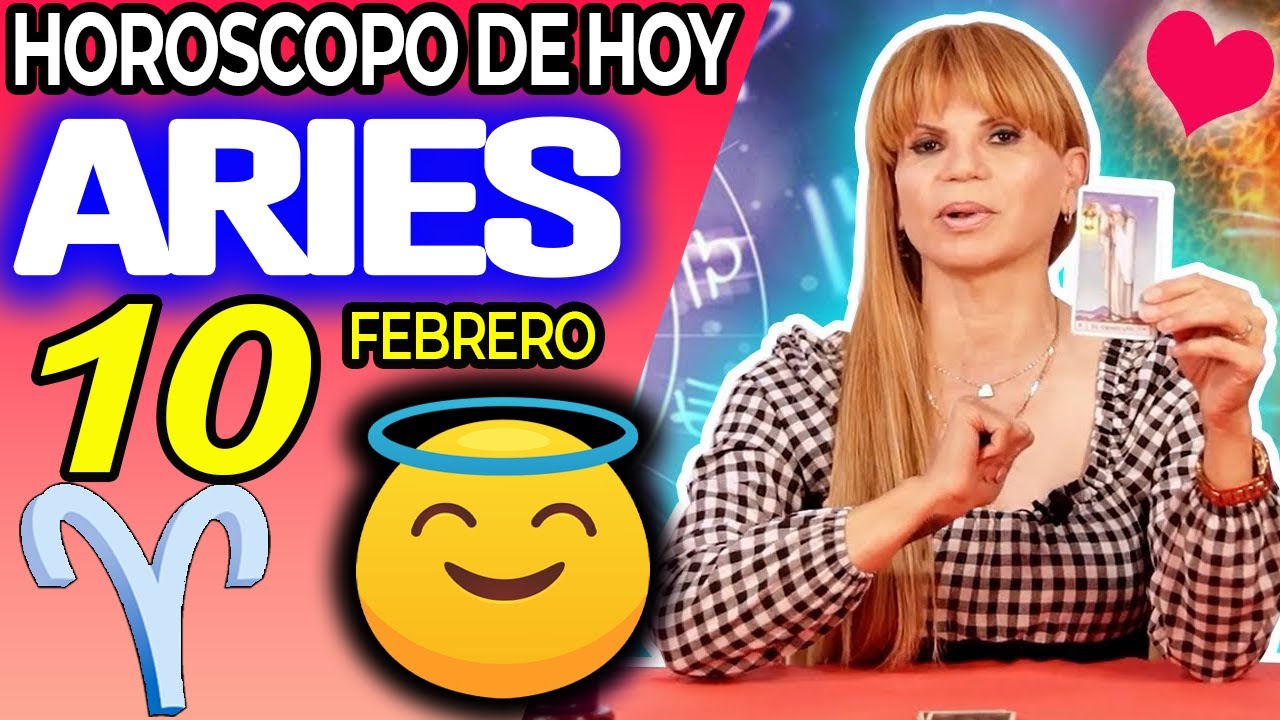 ARIES ♈🤗LLEGA EL FIN🙏DIOS DICE BASTA❗😇 Hor&oacute;scopo De Hoy 10 De Febrero 2026 | Mhoni Vidente
