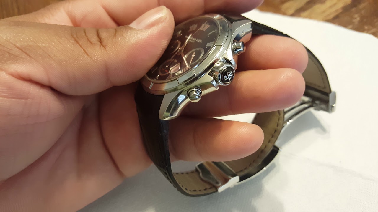 Raymond weil parsifal chronograph en español