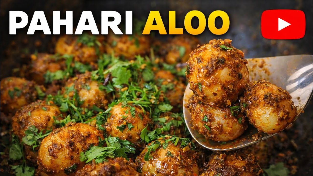 Village style pahadi aloo recipe।। पहाड़ी स्वाद घर पर कैसे बनाएं...😋