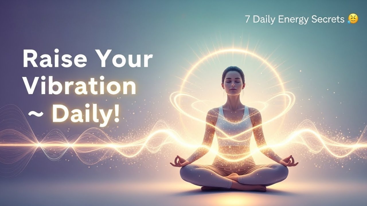 💥Unlock Your Energy Flow: 7 Daily Habits to Raise Your Vibration & Inner Healing Power