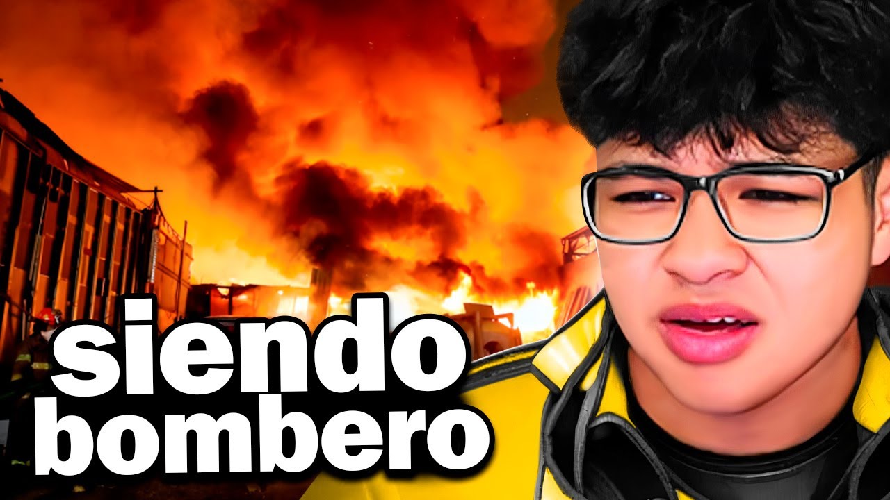 UN DÍA TRABAJANDO como BOMBERO  🇵🇪👨🏻‍🚒 Sacha Uzumaki