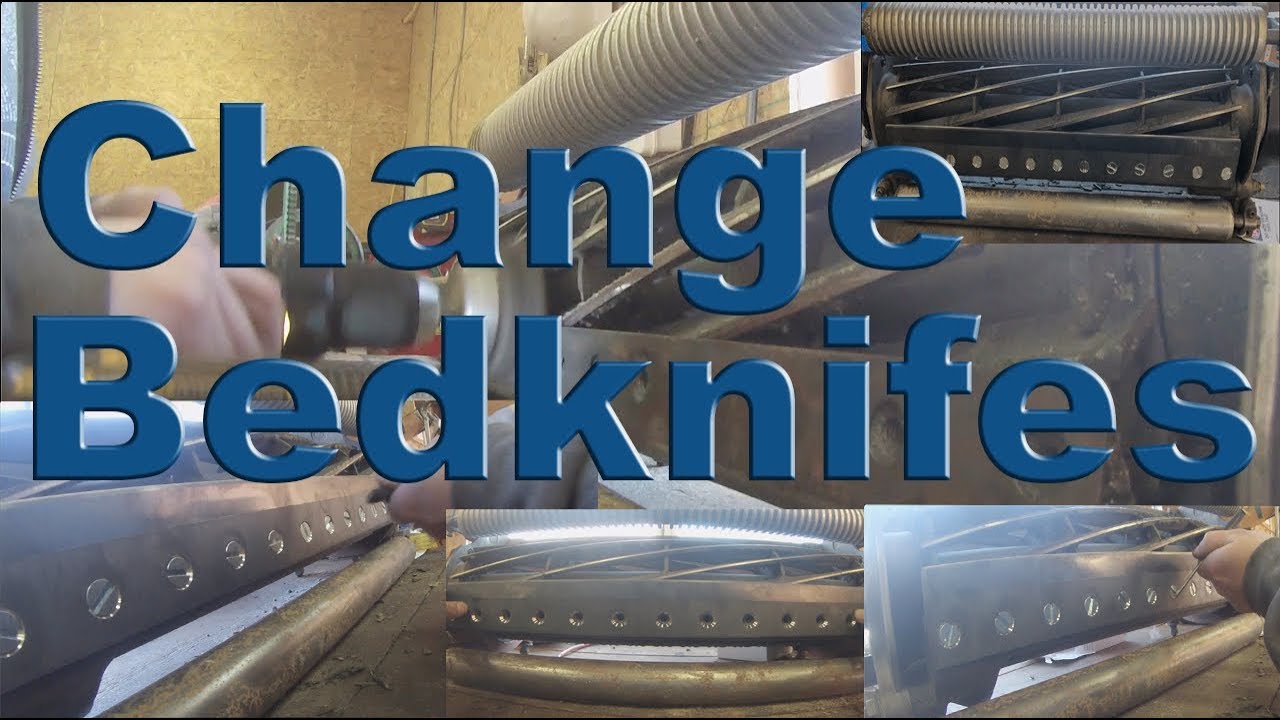 Changing Bedknifes