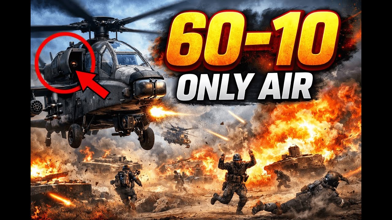 I Went 60–10 Using ONLY Helicopters in BF6 (Transport + Attack)