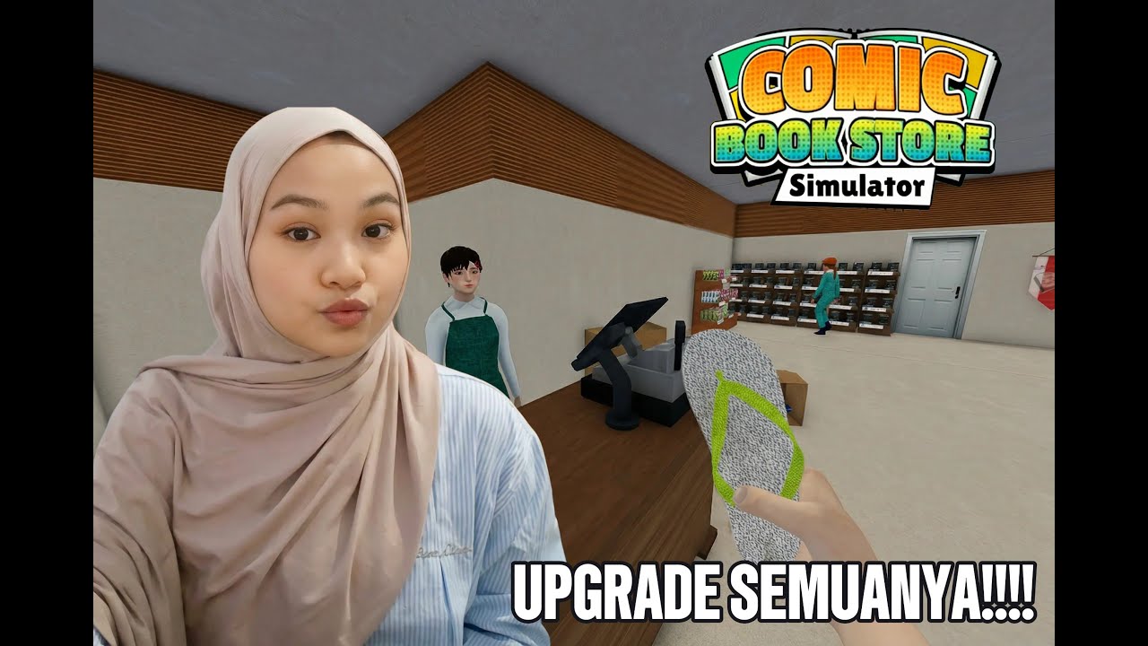 MARI KITA UPGRADE SEMUANYA DAN MENYELESAIKAN BEBERAPA QUEST - COMIC BOOK STORE SIMULATOR #3
