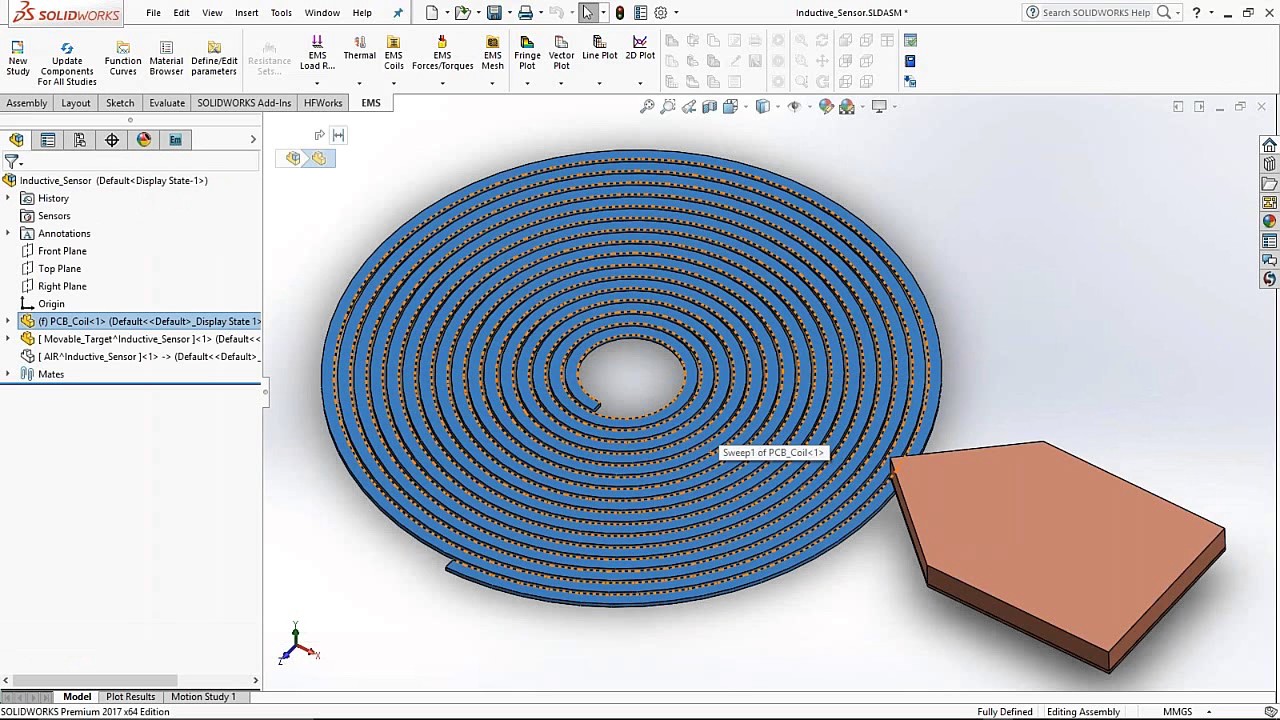 [Webinar] - EMS : Designing Inductive Proximity Sensor Using EMS