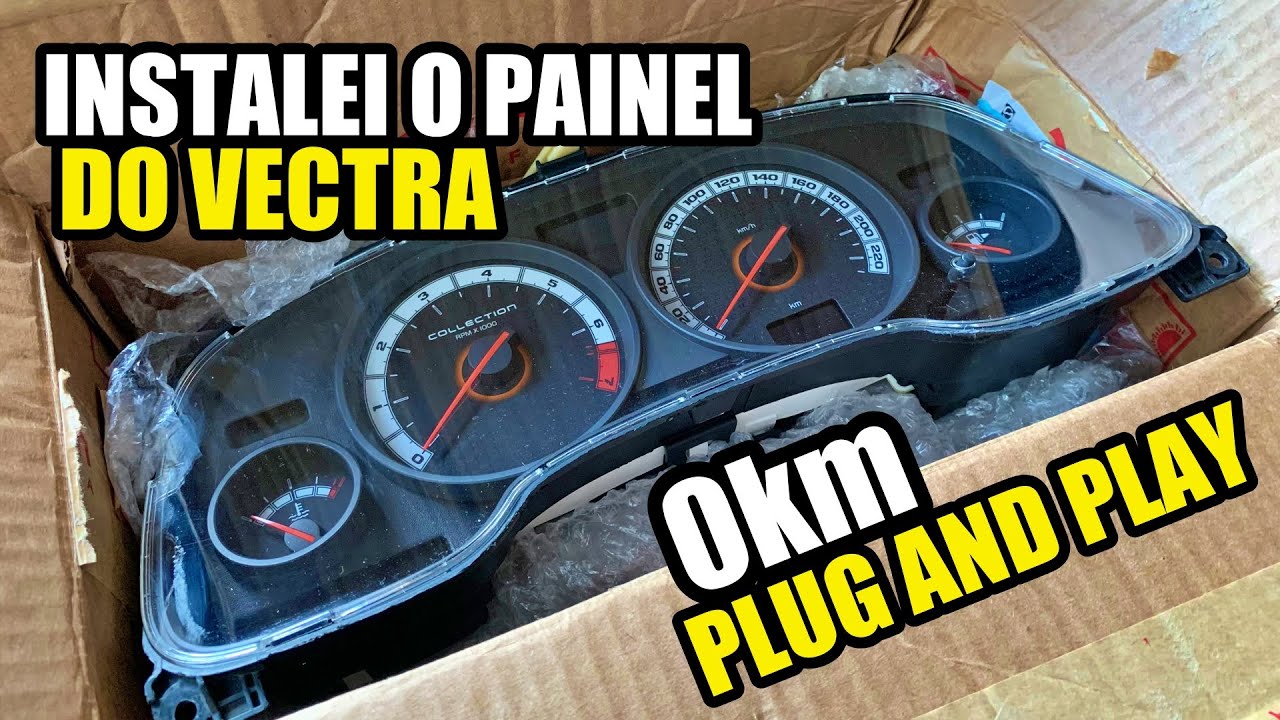 Chevrolet Astra - COMO INSTALAR O PAINEL DO VECTRA?