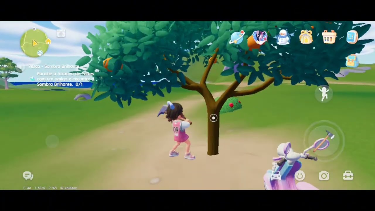 Farm de madeira e frutinhas no Heartopia 🌸 🫐🍎 🪵🌳