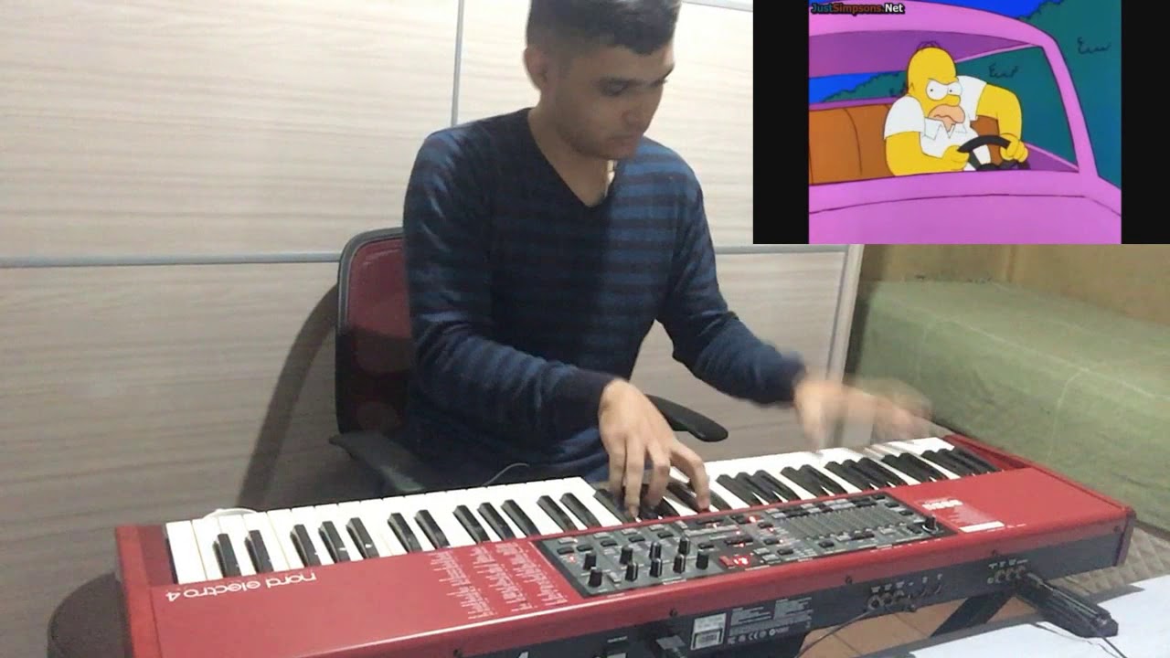 The Simpson's Theme Song Piano
