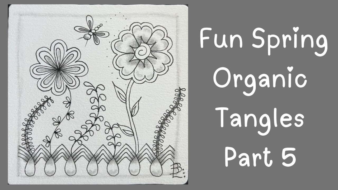 Springtime Organic Patterns Part 5 Fun Florals