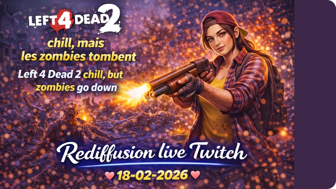 😌🔫 Left 4 Dead 2 chill, mais les zombies tombent Left 4 Dead 2 chill, but zombies go down
