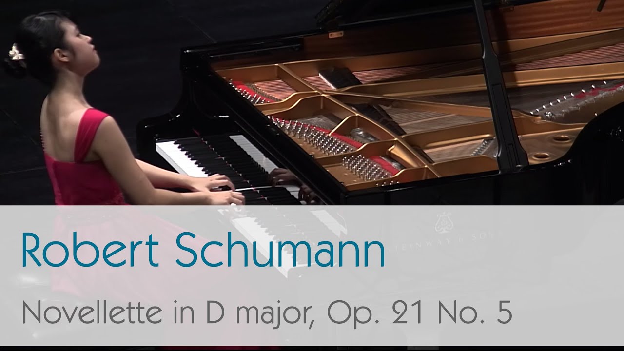 Robert Schumann - Novellette in D major, Op. 21 No. 5 - Yun Chih Hsu (Taiwan)