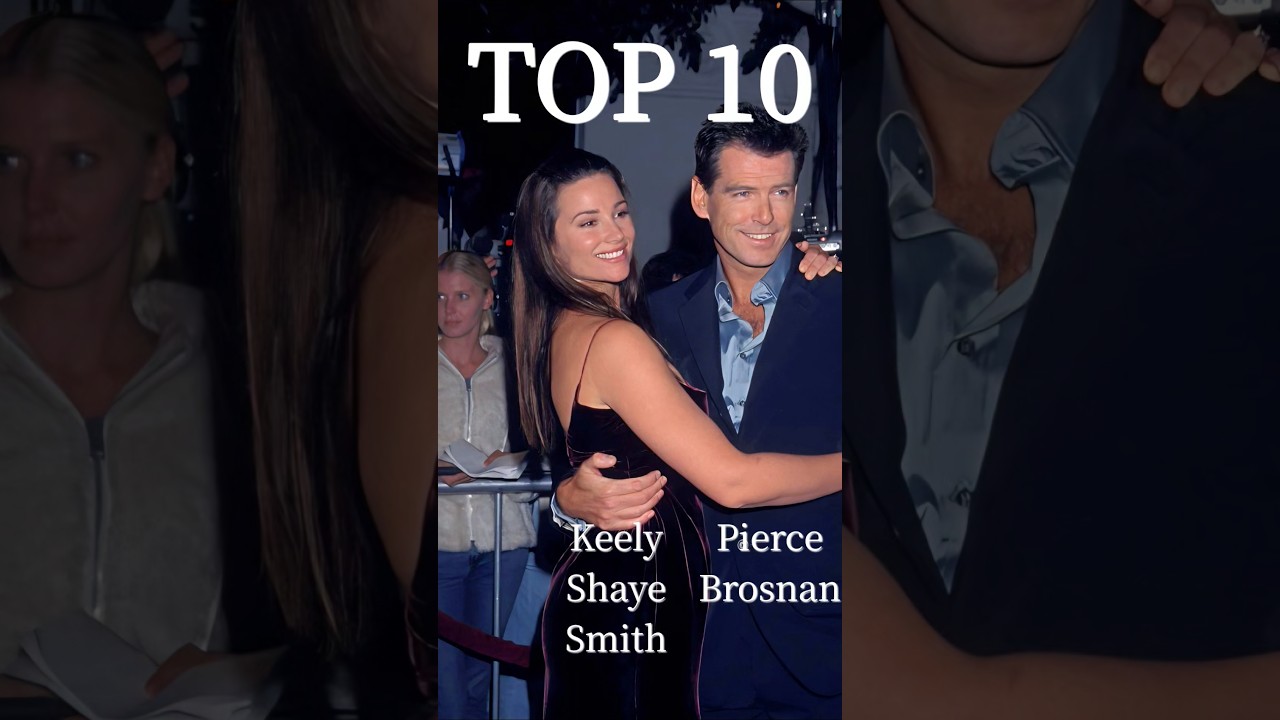 Pierce Brosnan & Keely Shaye Smith : top10 VLog #piercebrosnan #shorts #keely