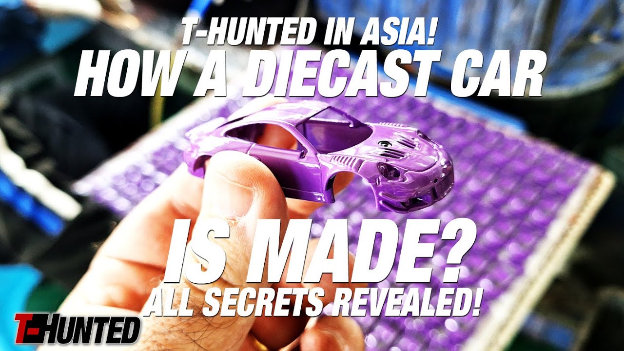 COMO É FEITO UM CARRO DE DIECAST? EXPLOREI UMA FÁBRICA QUE PRODUZ 12 MILHÕES DE CARROS POR ANO!