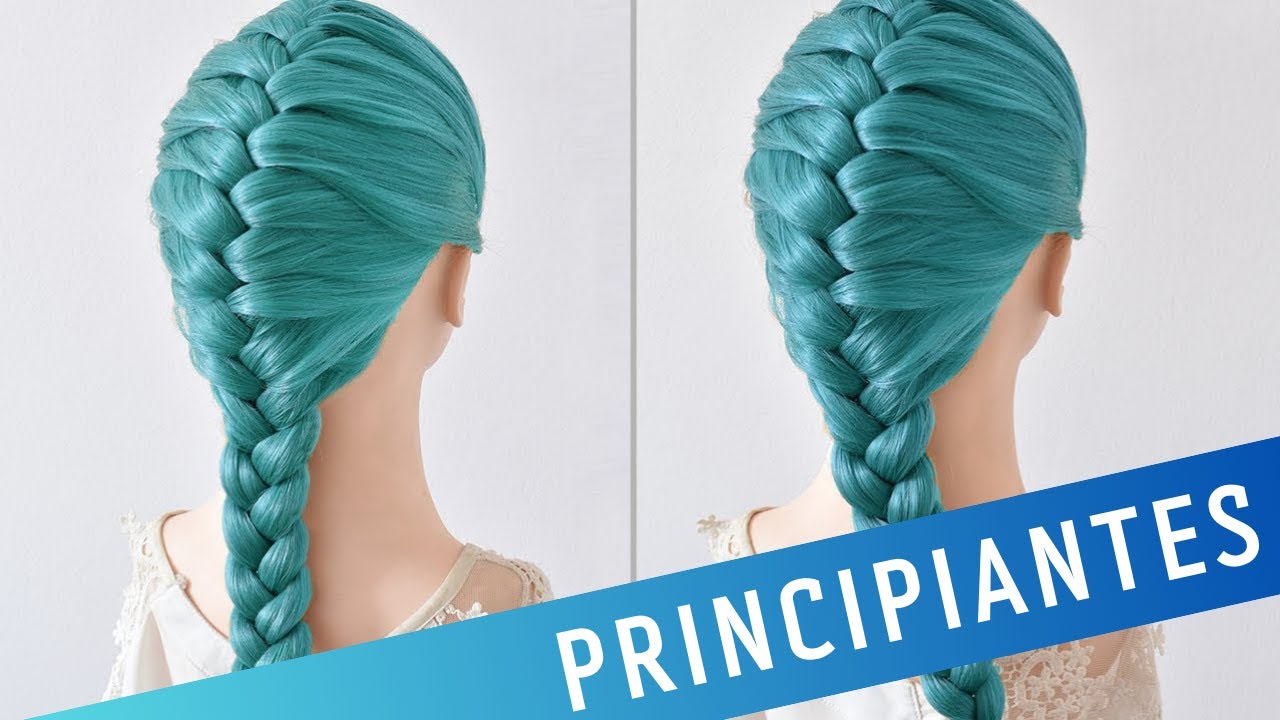 PEINADOS con TRENZAS BÁSICA o FRANCESA para PRINCIPIANTES 2025 : Trenza de Raíz Paso a Paso