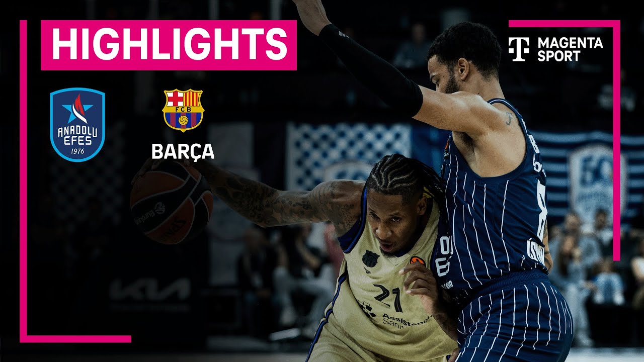 Anadolu Efes Istanbul - FC Barcelona | Euroleague | MAGENTA SPORT