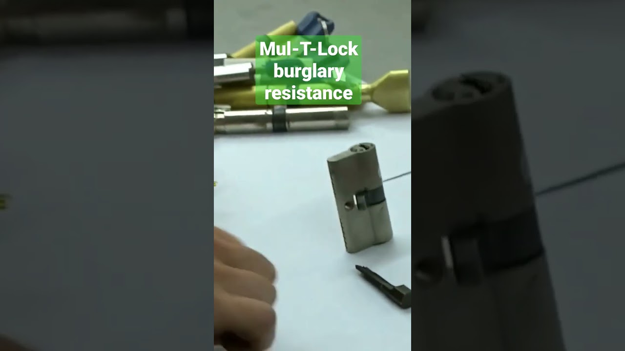 Shock ! Mul-T-Lock burglary resistance - Very weak !   