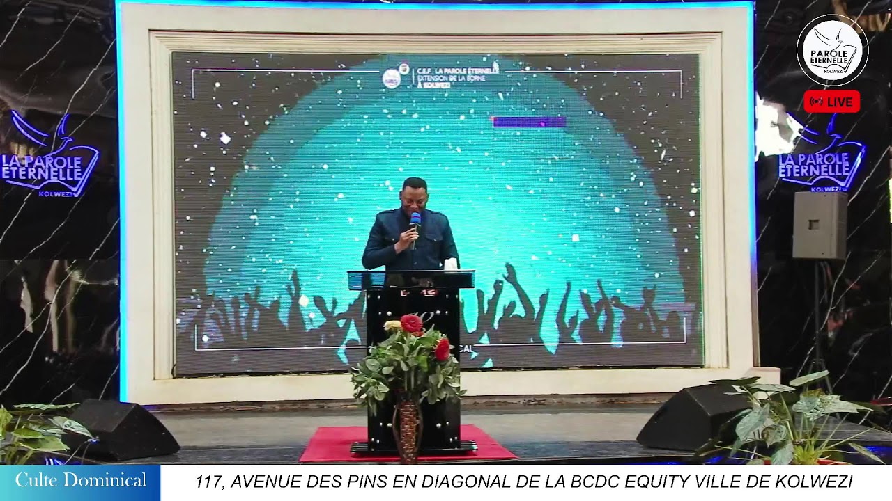 CULTE DOMINICAL | LA PAROLE ÉTERNELLE (LA BORNE KOLWEZI) 22 Février 2026.