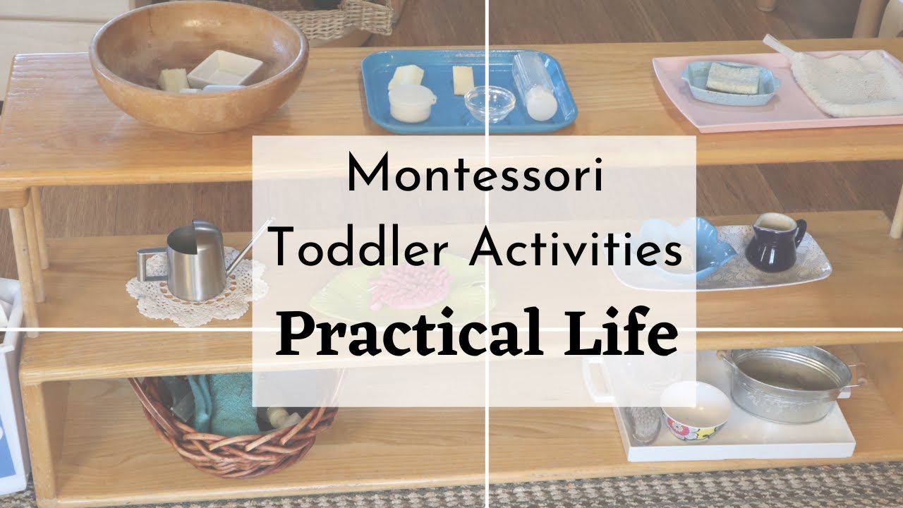 These are always on my shelves! Care of Environment, Practical Life. Montessori Toddler Activities