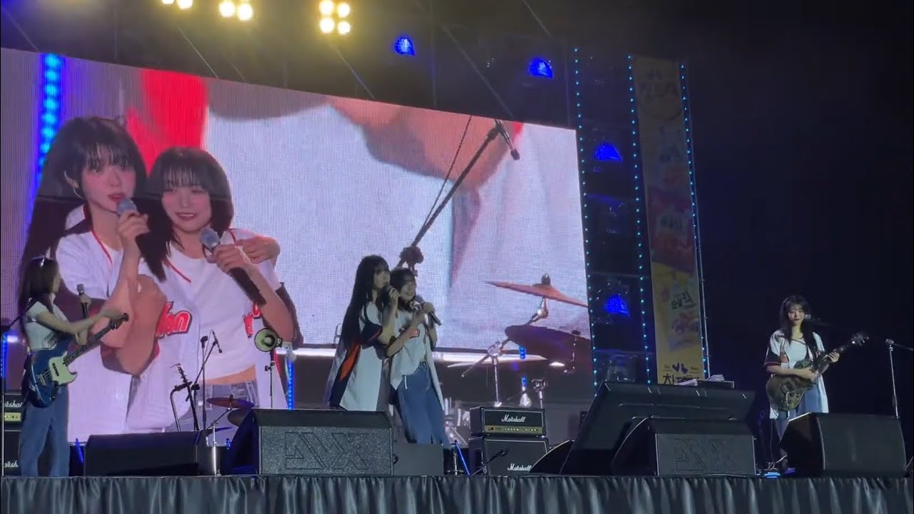 QWER 원광대학교 축제 휘하 중계 live 韓国 ライブ 250512