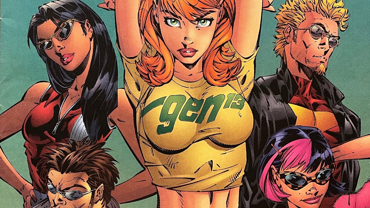 Gen13 #12.  Its almost interesting again for a minute.  But good lord that cover gets my attention!