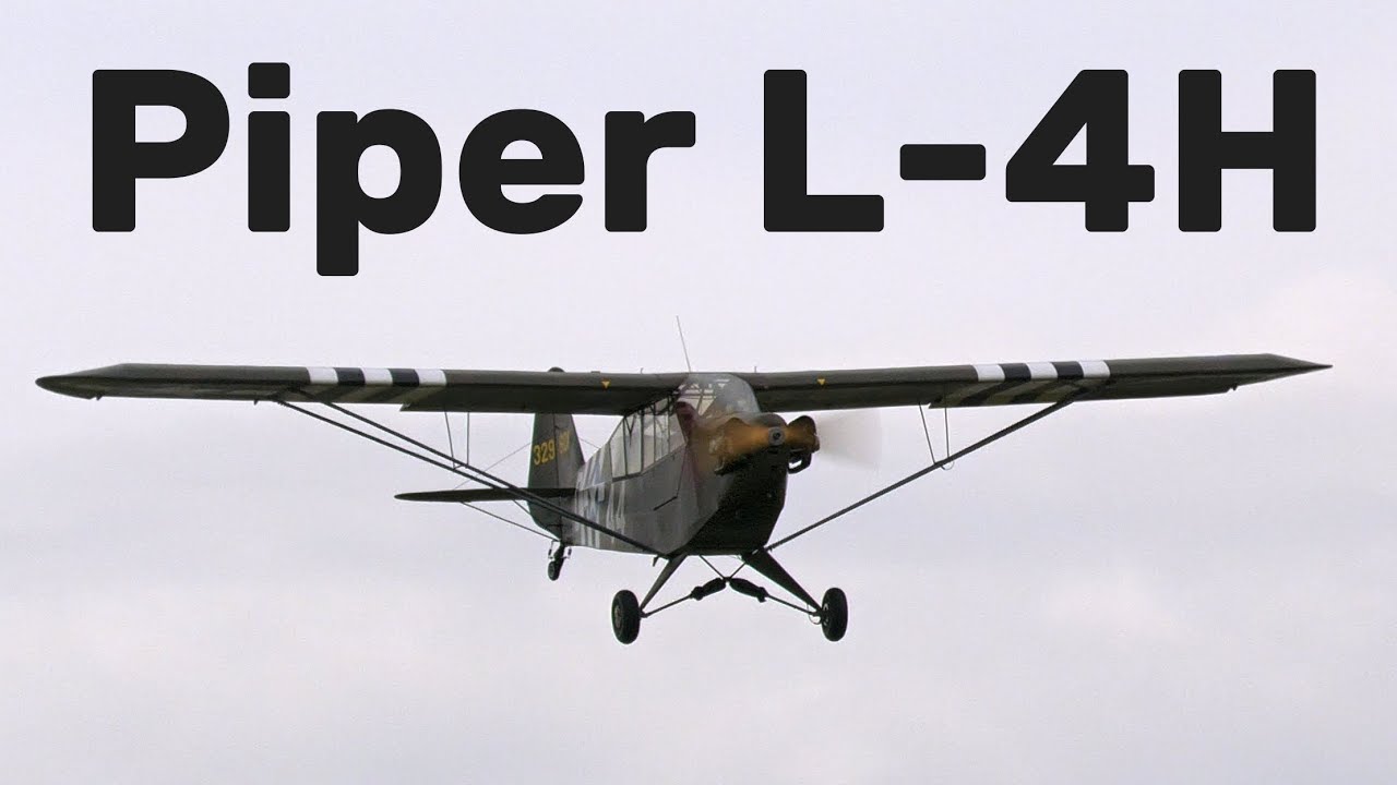 Piper L-4H | 4K | 14th HISTORICAL AIRSHOW 2024