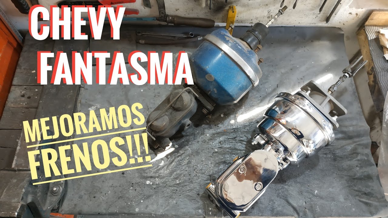 Cambio de servo freno y bomba de freno Chevy serie dos - Chevy nova