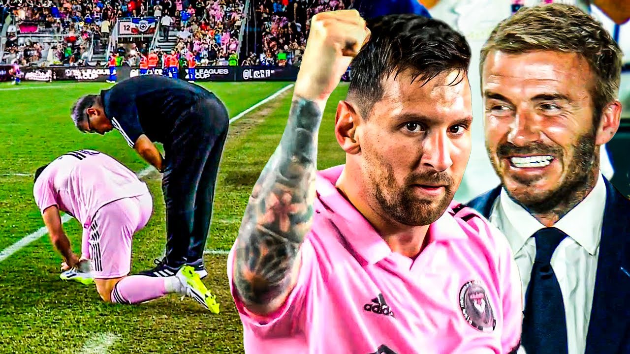 Así sacó CAMPEÓN Lionel Messi al Inter Miami (PEOR equipo de la MLS) ᴴᴰ
