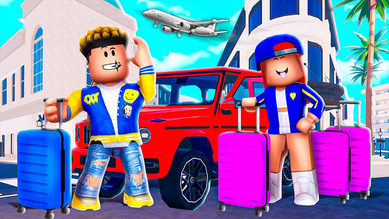 ПЕРЕЕЗЖАЮ В ЛА С МОЕЙ ДЕВУШКОЙ В BERRY AVENUE RP! (Roblox)