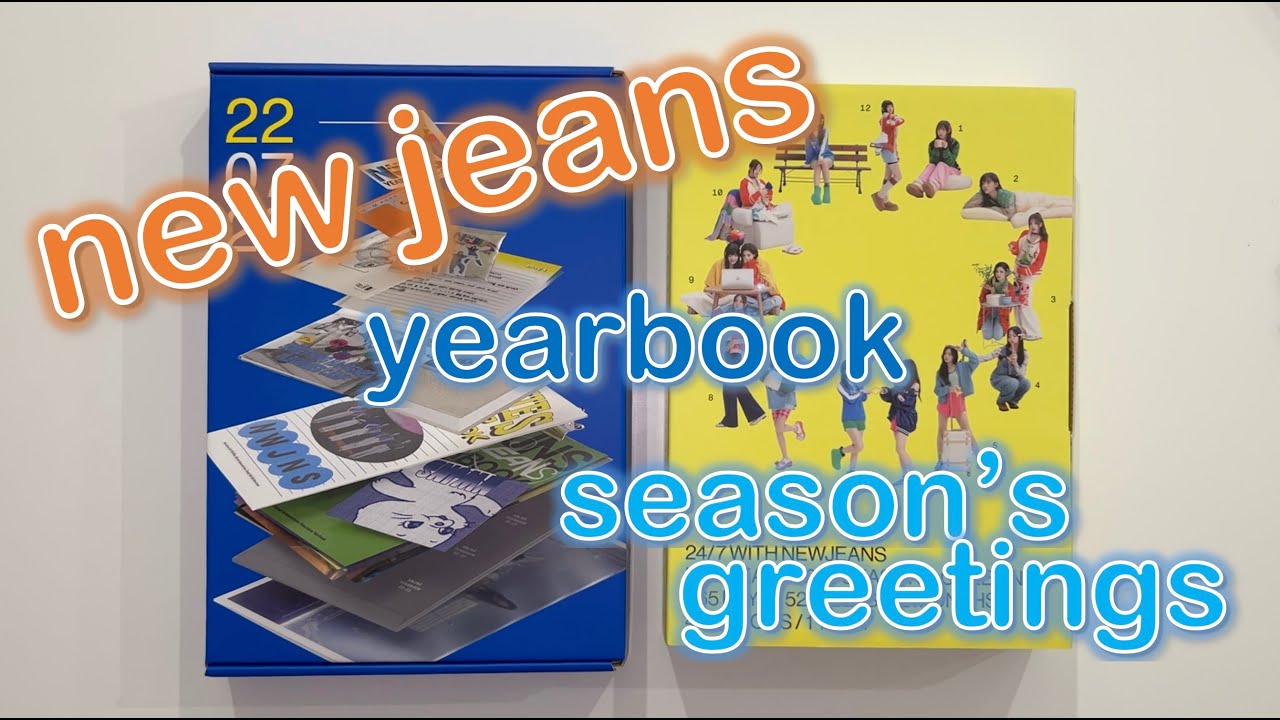 Unboxing New Jeans Yearbook 22-23 + Seasons Greetings '24 🐰