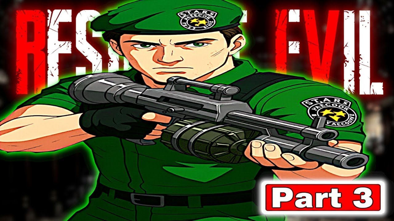 RESIDENT EVIL HD REMASTER (2002) – Chris Redfield Story Walkthrough Part 3: Mansion (4K 60FPS)