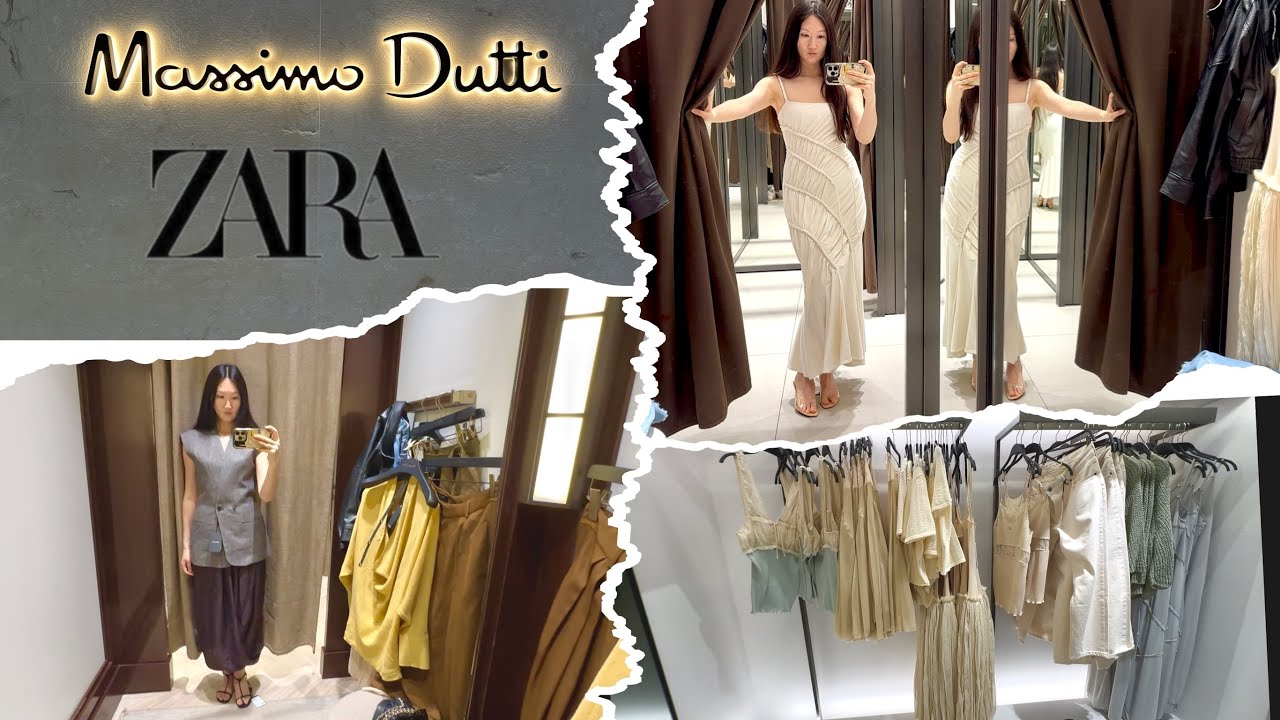 Shopping vlog Massimo Dutti / ZARA / New Collection / Новая весенняя коллекция / шопинг с примеркой 