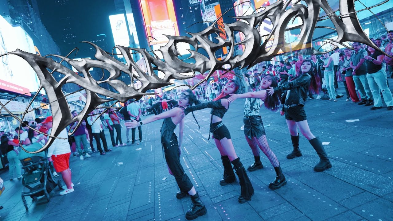 [KPOP IN PUBLIC | TIMES SQUARE] aespa 에스파 'Armageddon' | Onetake Dance cover by NoChillDance