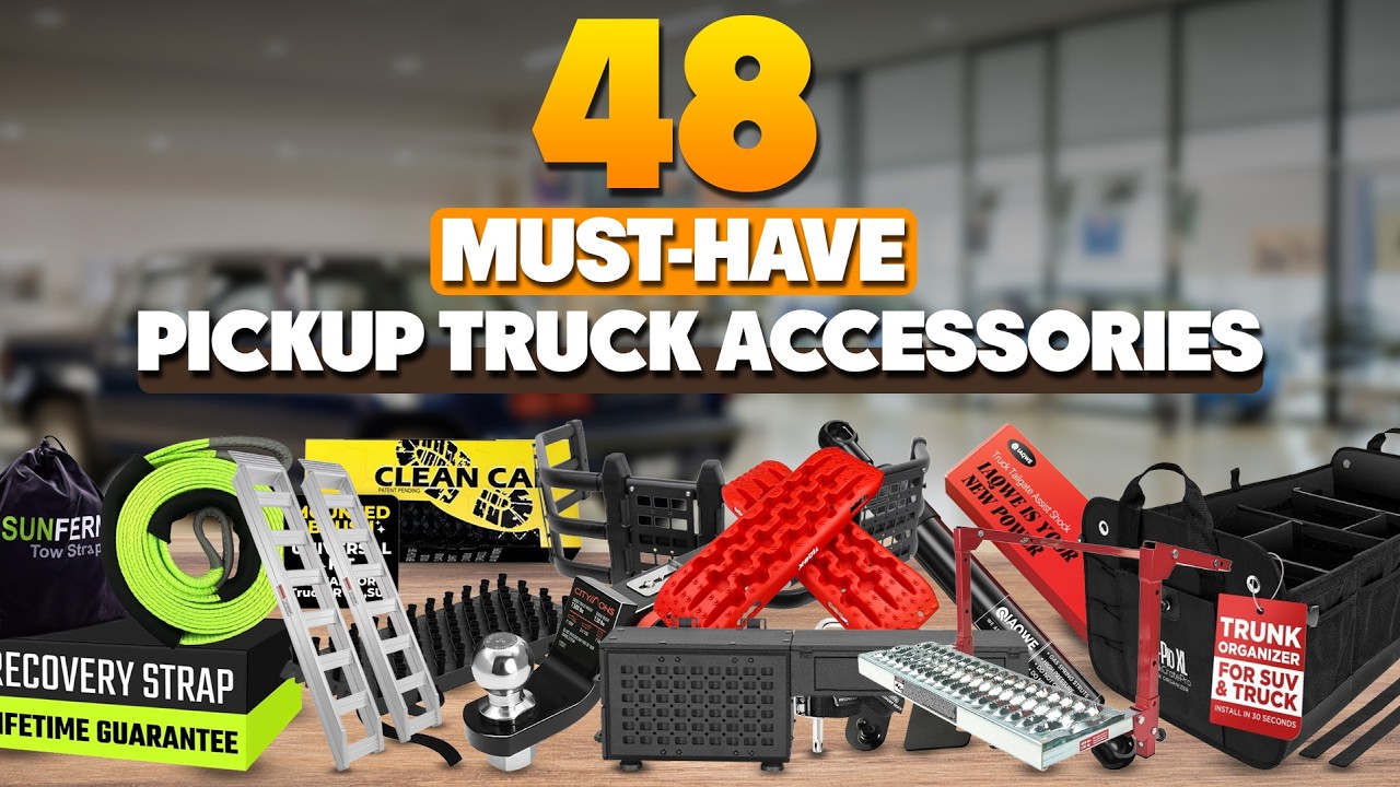 48 НЕОБХОДИМЫХ аксессуаров для пикапов на Amazon, которые вам действительно понадобятся.