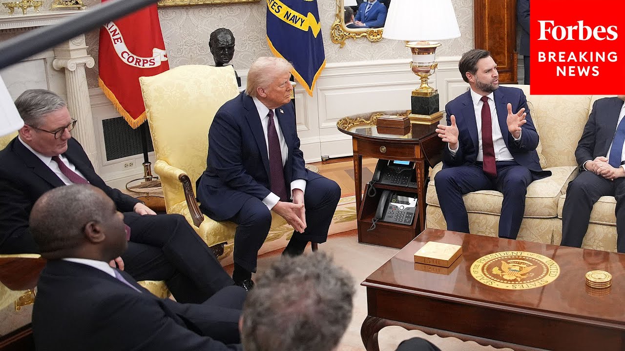 JD Vance Defends Speech Decrying Free Speech Violations In Europe Just Feet Away From UK's Starmer