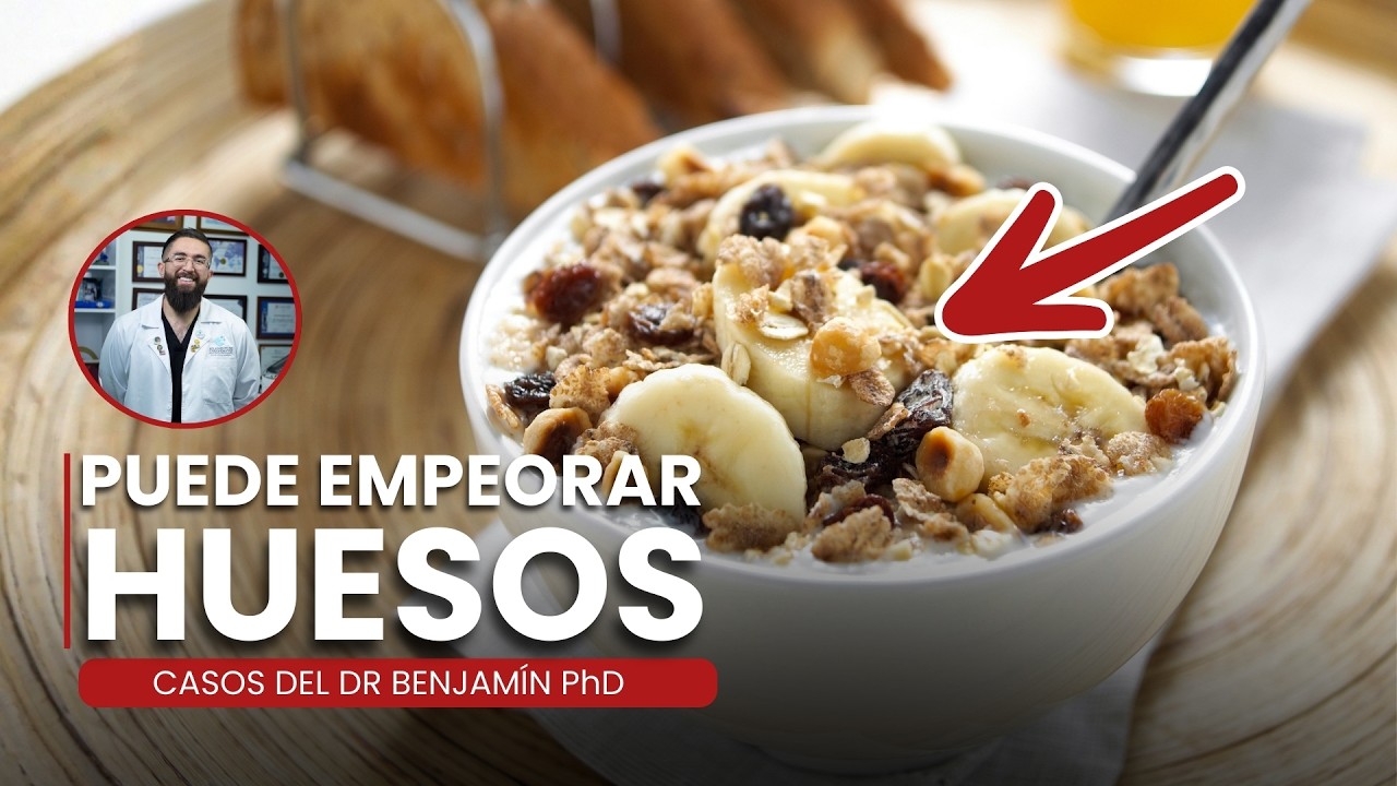 Lo "NATURAL" y "SALUDABLE" Puede ser la Causa de Perder Masa Ósea - Casos del Dr Benjamín PhD