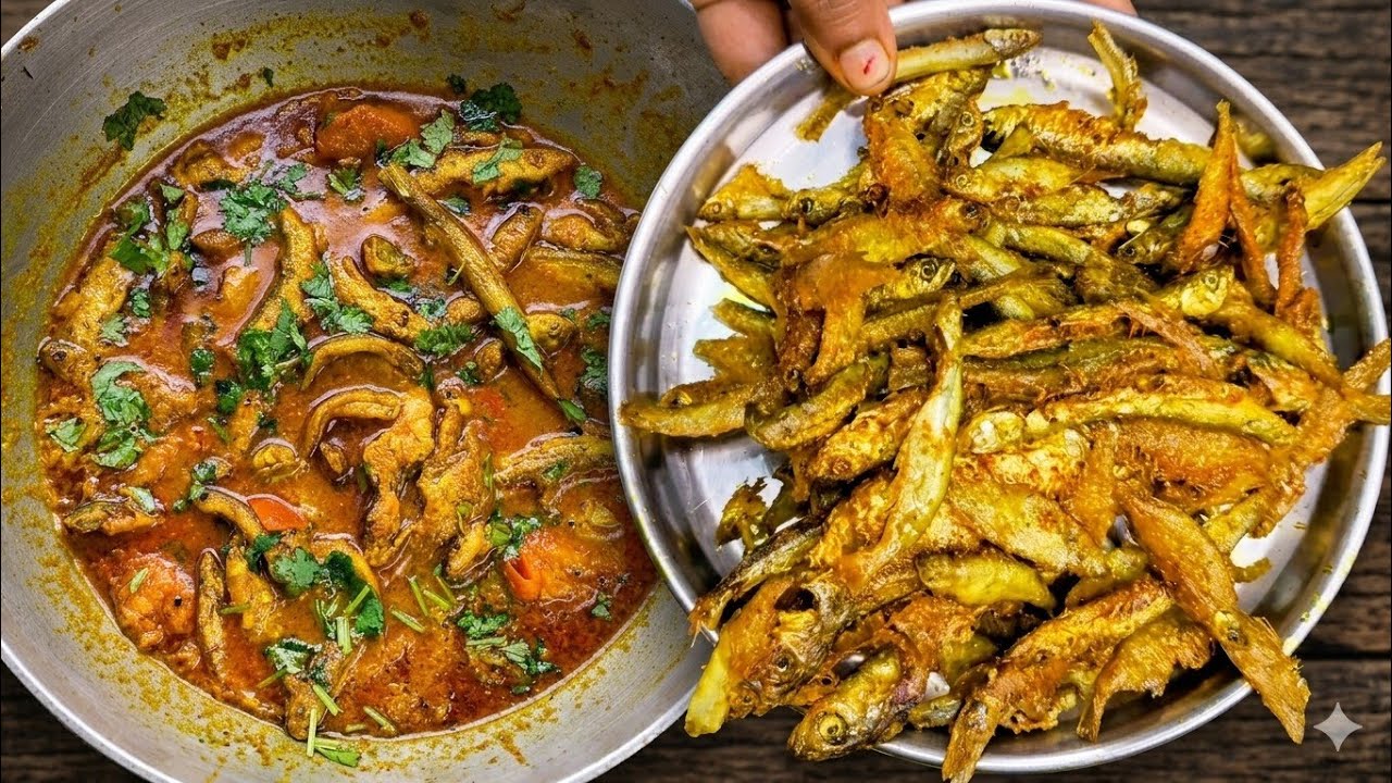 नदी की छोटी मछली को ऐसे बनाओगे तो सब कोई तारीफ करेंगे |Small River Fish delicious Curry Recipe 