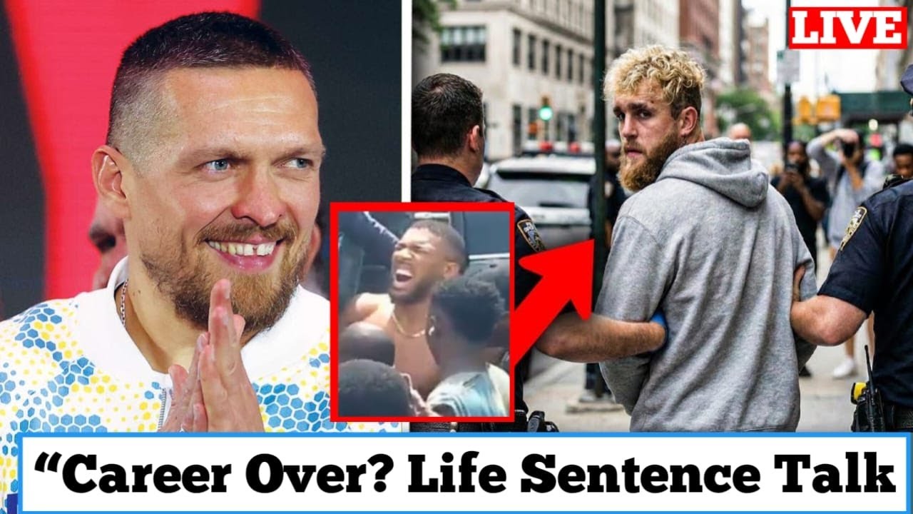 Oleksandr Usyk Reacts Strongly to Jake Paul’s Role in Anthony Joshua Car Accident